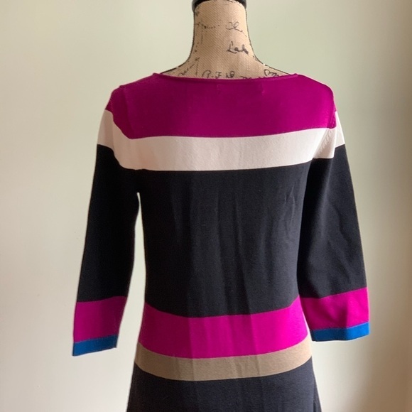 Nine West colorblock sweater dress size S womens - Picture 5 of 10